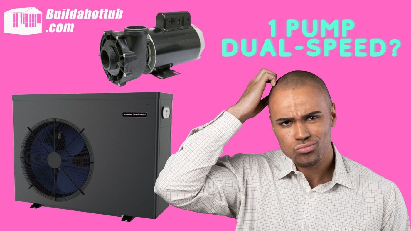 Dual Speed Hot Tub Pump and Air Source Heat Pump