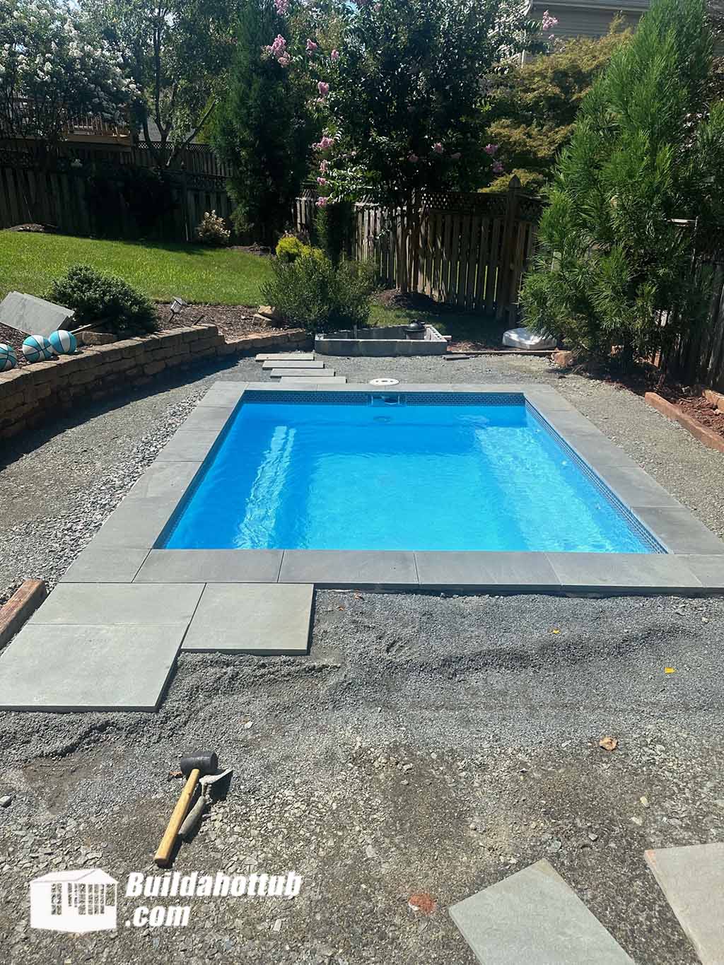 DIY Concrete Plunge Pool - by Ben, PA, USA - Build a DIY Hot Tub